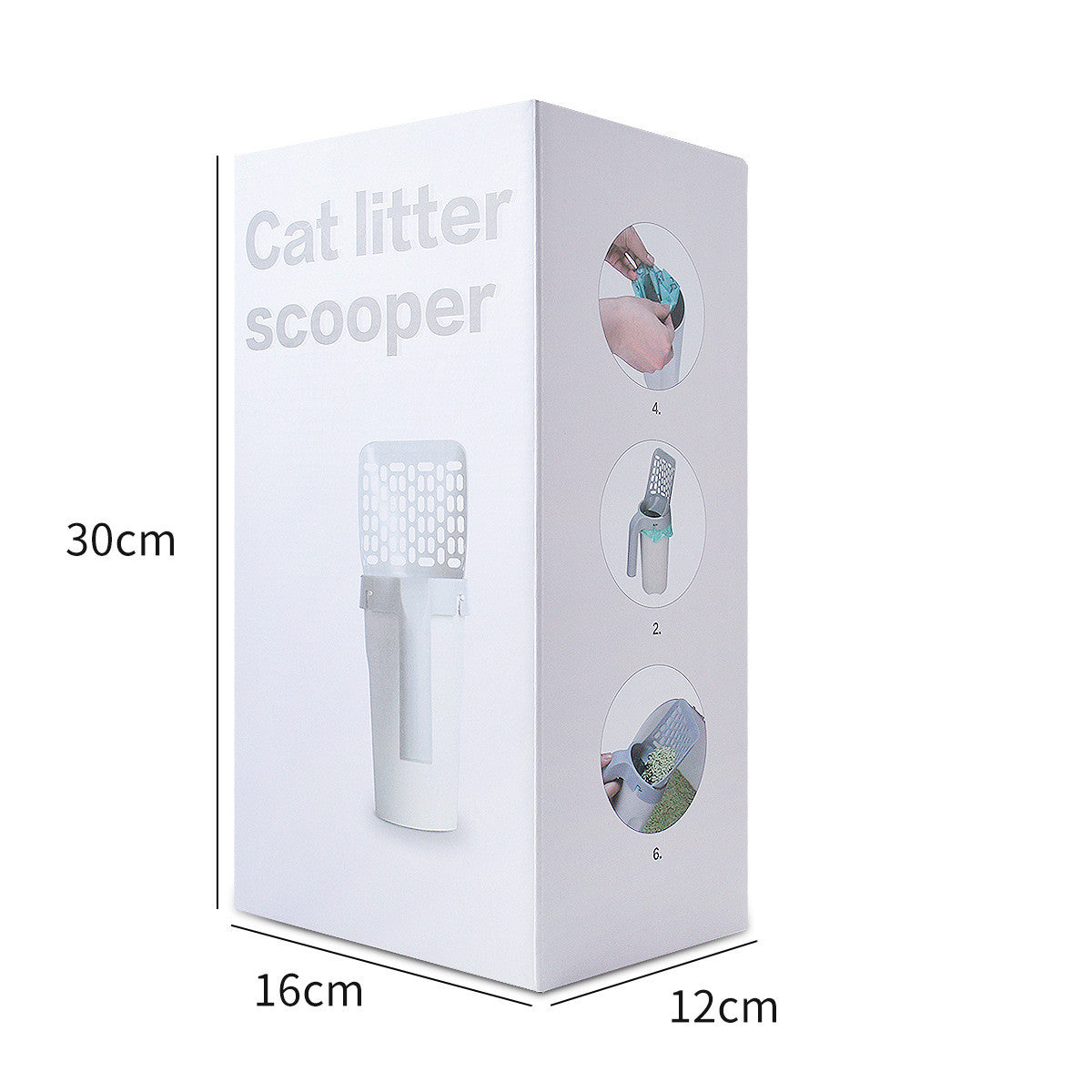 The Hygienic, All-in-One Solution for a Spotless Litter Box