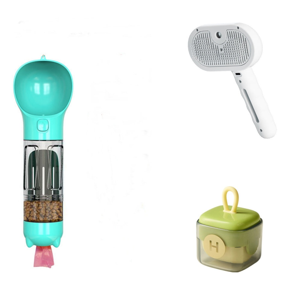 CozySpray Pet Grooming Brush – Water Mist De-Shedding & Detangling Tool for Cats