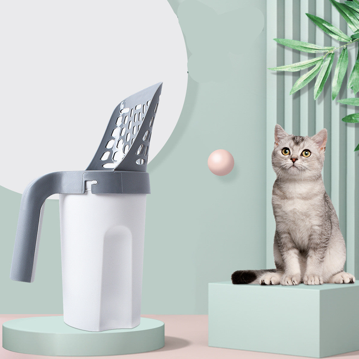 The Hygienic, All-in-One Solution for a Spotless Litter Box